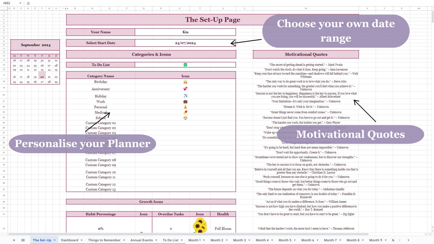 The Ultimate Planner