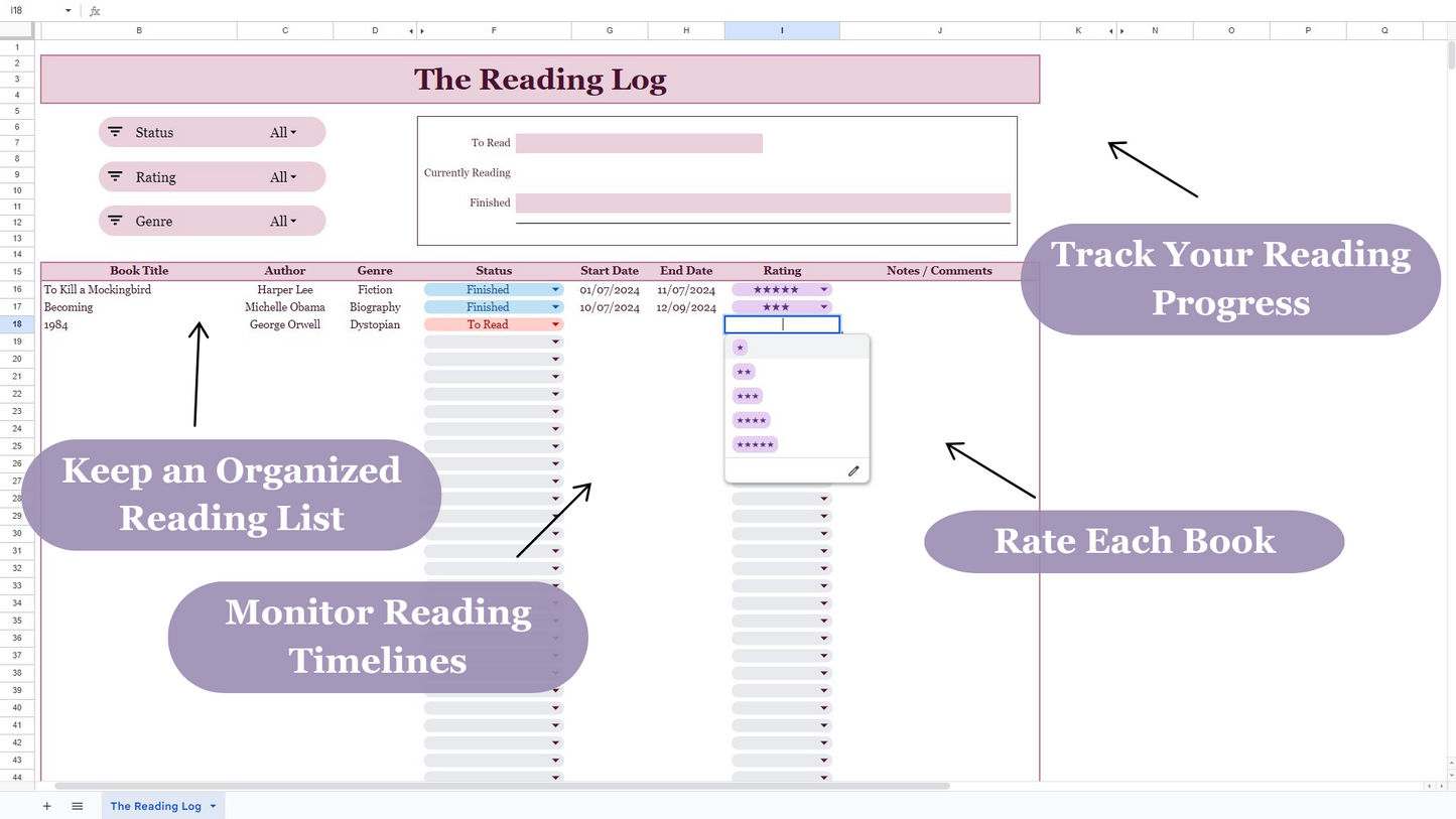 The Reading Log