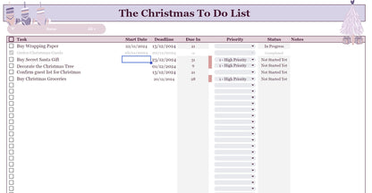 The Christmas Planner